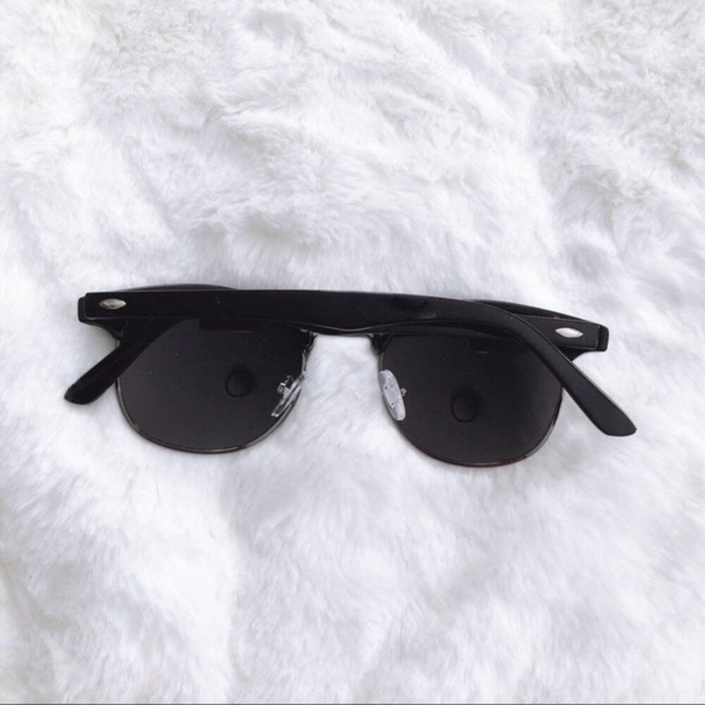 Colby Black Horn Rimmed Sunglasses - Picture 8 of 8